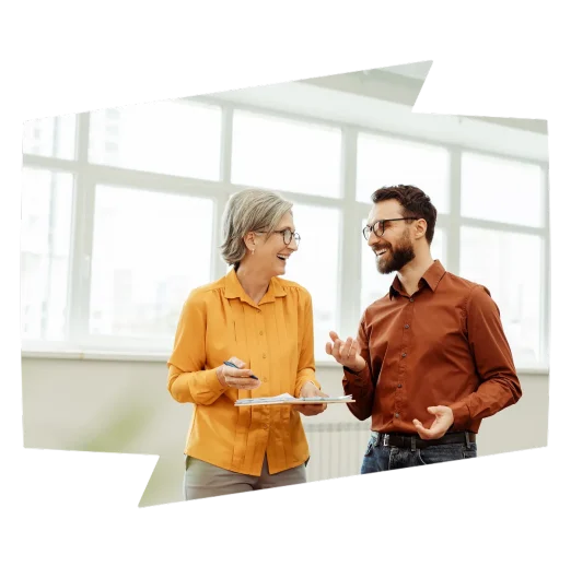 Smiling business people, workers communication, planning startup. Meeting, successful business