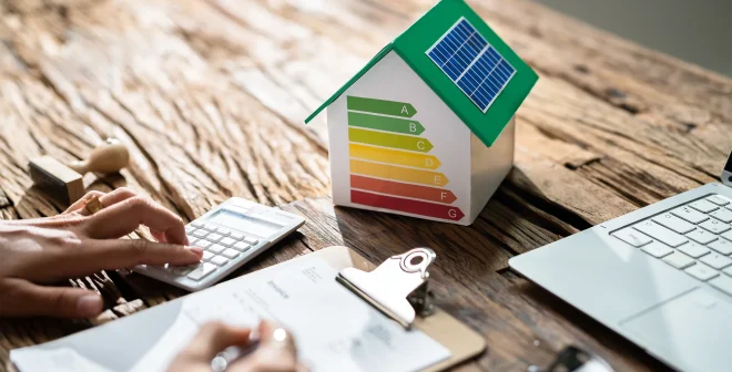House Energy Audit. Efficient Consumption Invoice